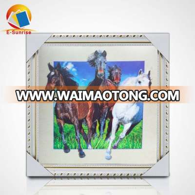 3D Lenticular 5d pictures 5d for Home Decoration of Horse