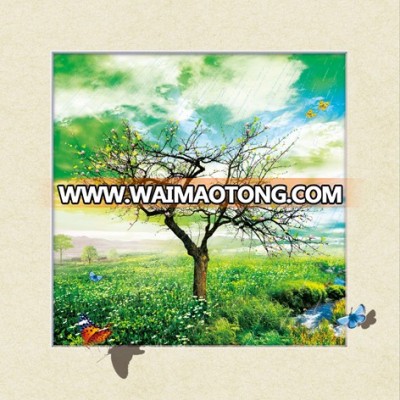 Wholesale available new trees design 5D picture for home decoration