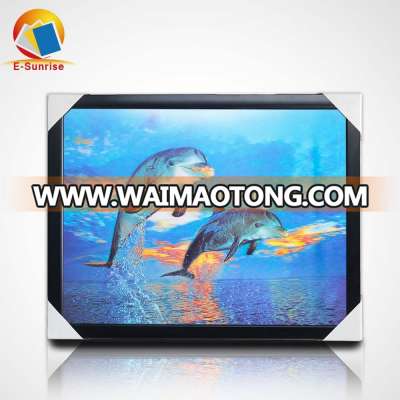 3D Pictures of Dolphin 3D Lenticular Picture for Home Decoration